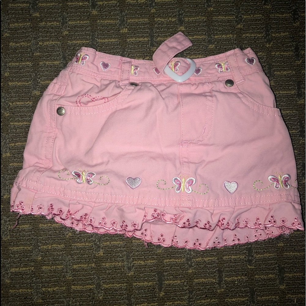 Girls Pink TKS skorts size 18 months